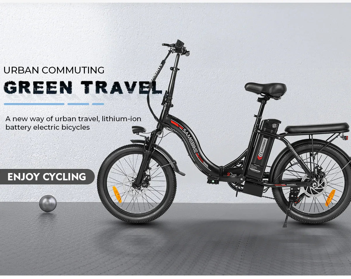 Samebike CY20 Electric Bike - Pogo cycles UK -cycle to work scheme available