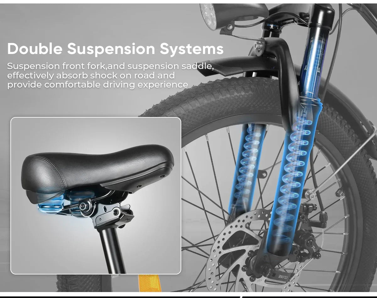 Samebike CY20 Electric Bike - Pogo cycles UK -cycle to work scheme available