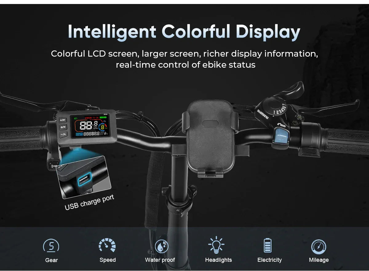 Samebike CY20 Electric Bike - Pogo cycles UK -cycle to work scheme available