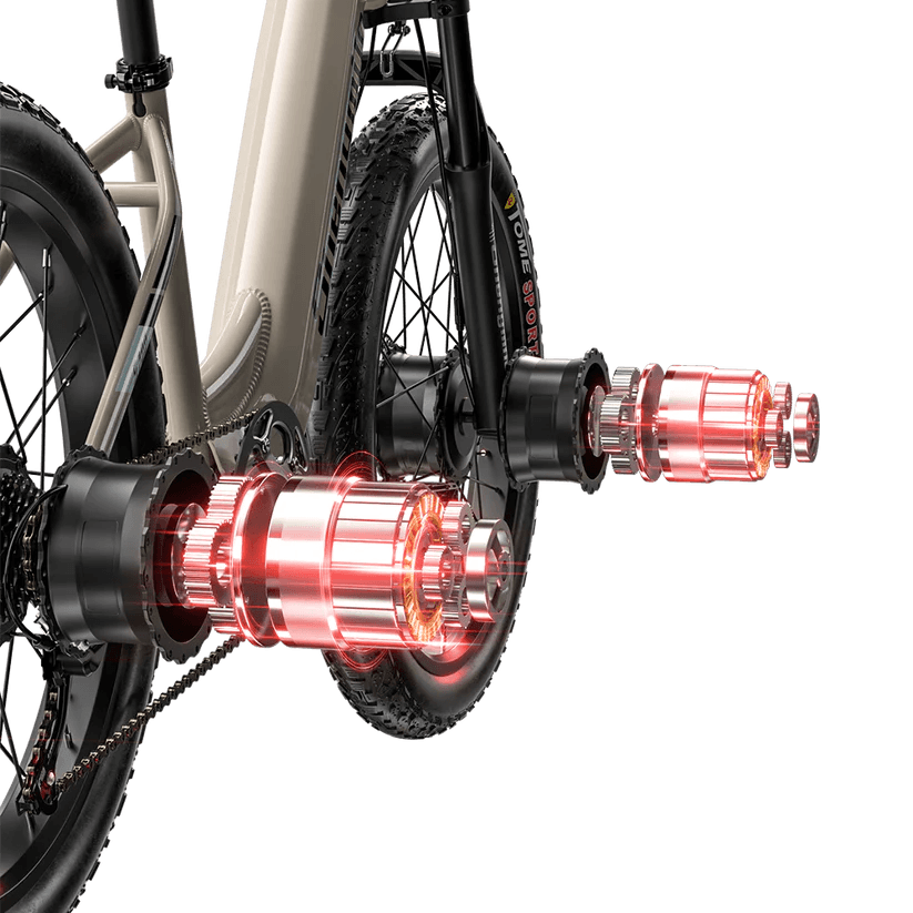 Shengmilo S700 1000W*2 Dual Motor Electric Bike - Pogo Cycles