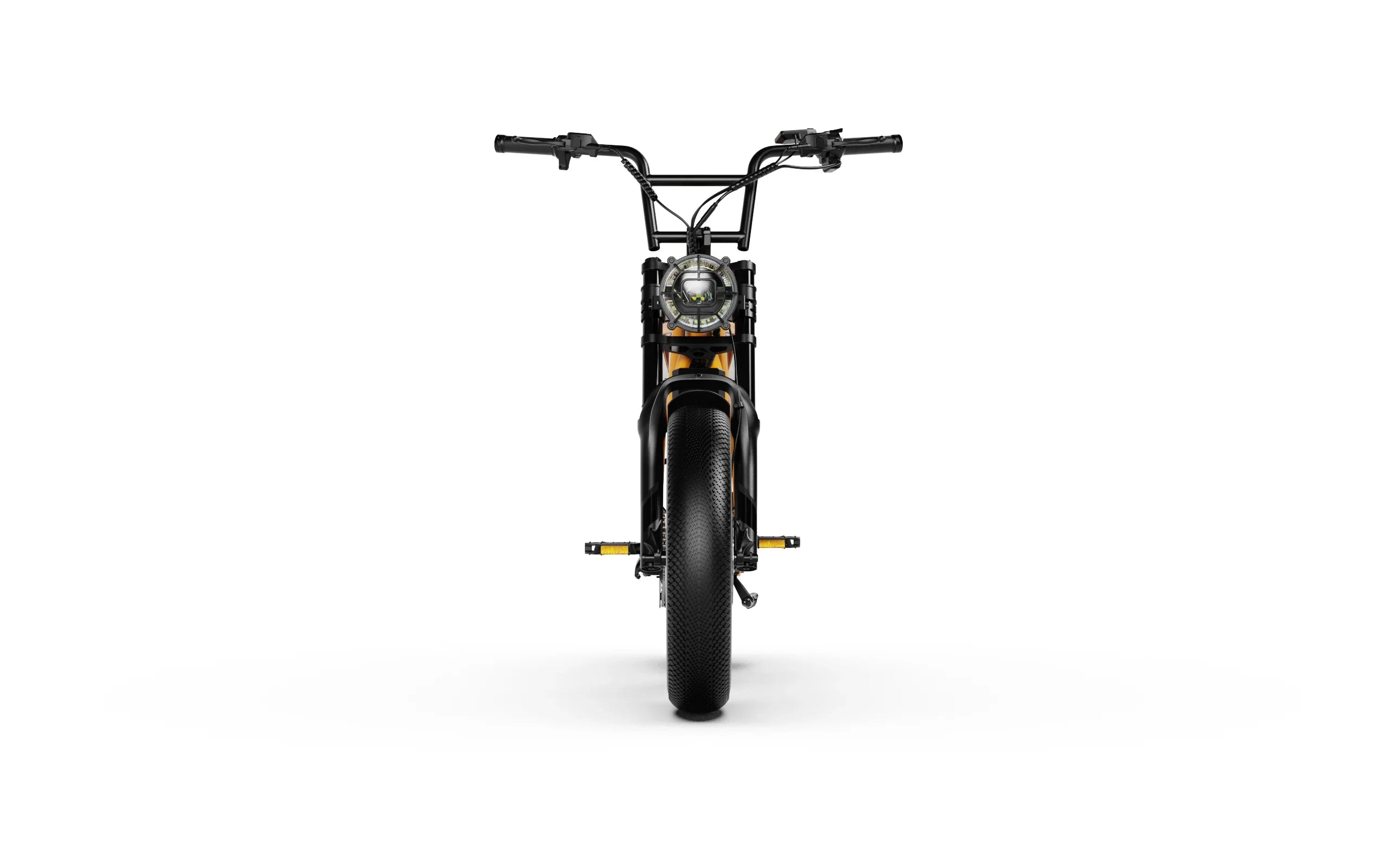 A-Spadz Cavet Air Electric Bike - Black on a white background