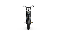 Headlight view of A-Spadz Cavet Air Electric Bike on a white background