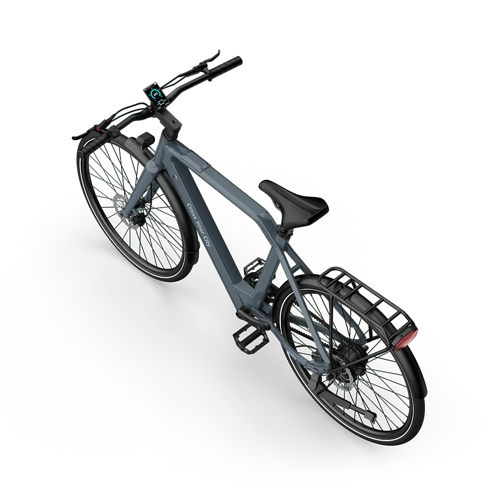ADO AIR 30 PRO | ULTRA Electric Bike bicycle with black details on a white background