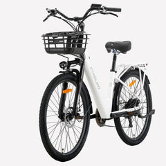Cysum X-City Electric Bike - Pogo cycles UK - side view of the bicycle.