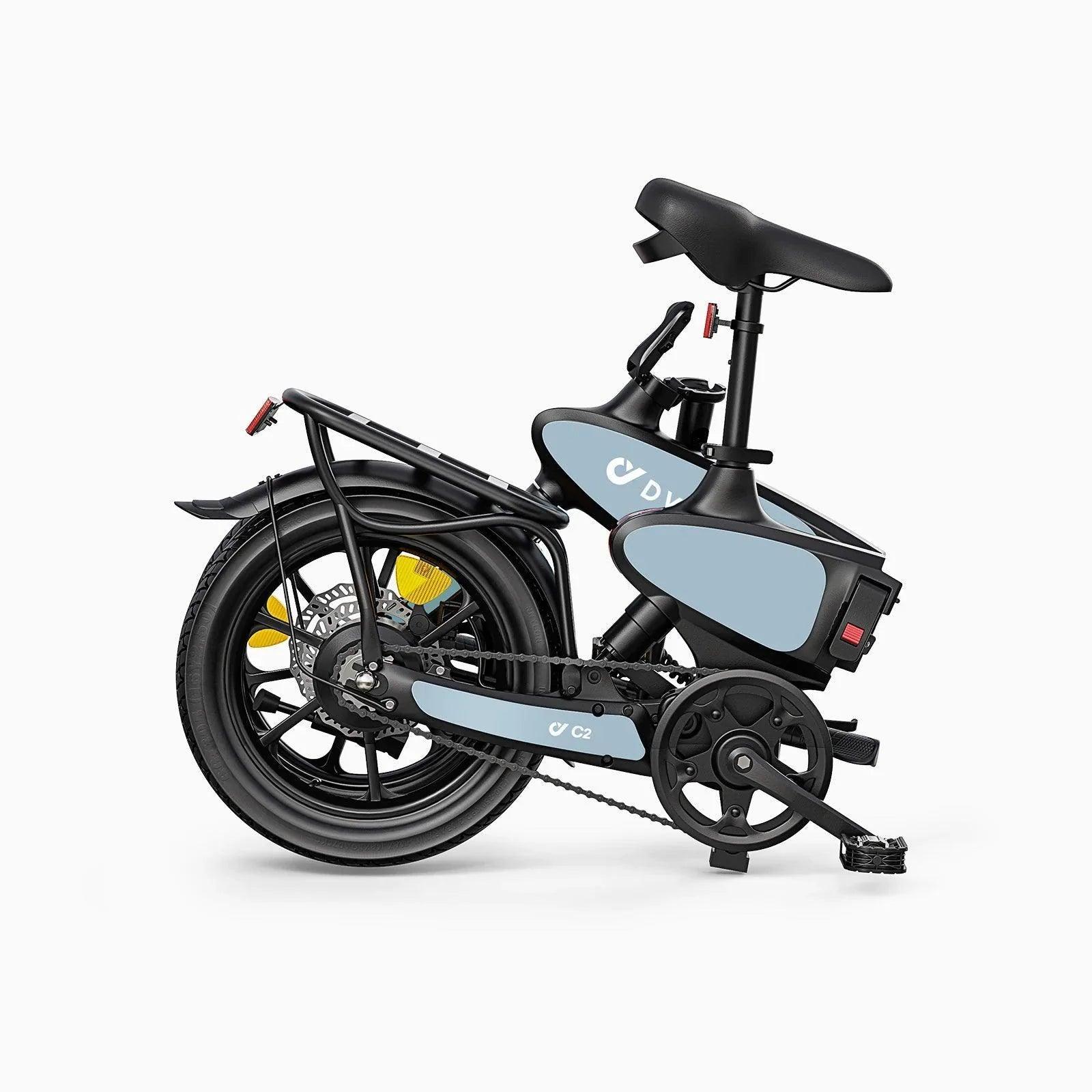 DYU C2 Foldable Electric Bike - Pogo cycles UK -cycle to work scheme available