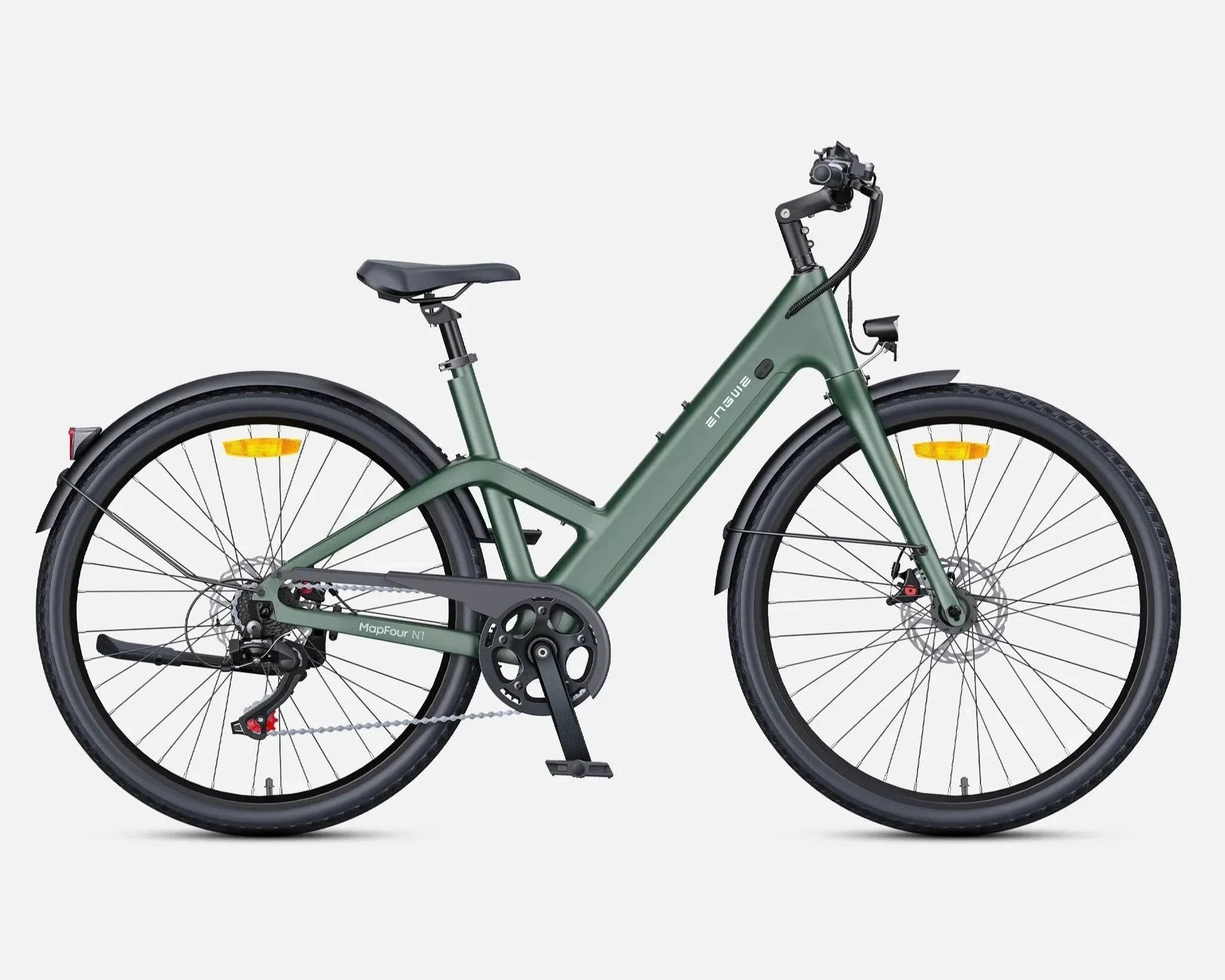 ENGWE MapFour N1 Air Electric Bike - Pogo cycles UK in white background