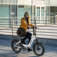 Hidoes BF1 Step-Thru Folding Electric Bike - Pogo Cycles