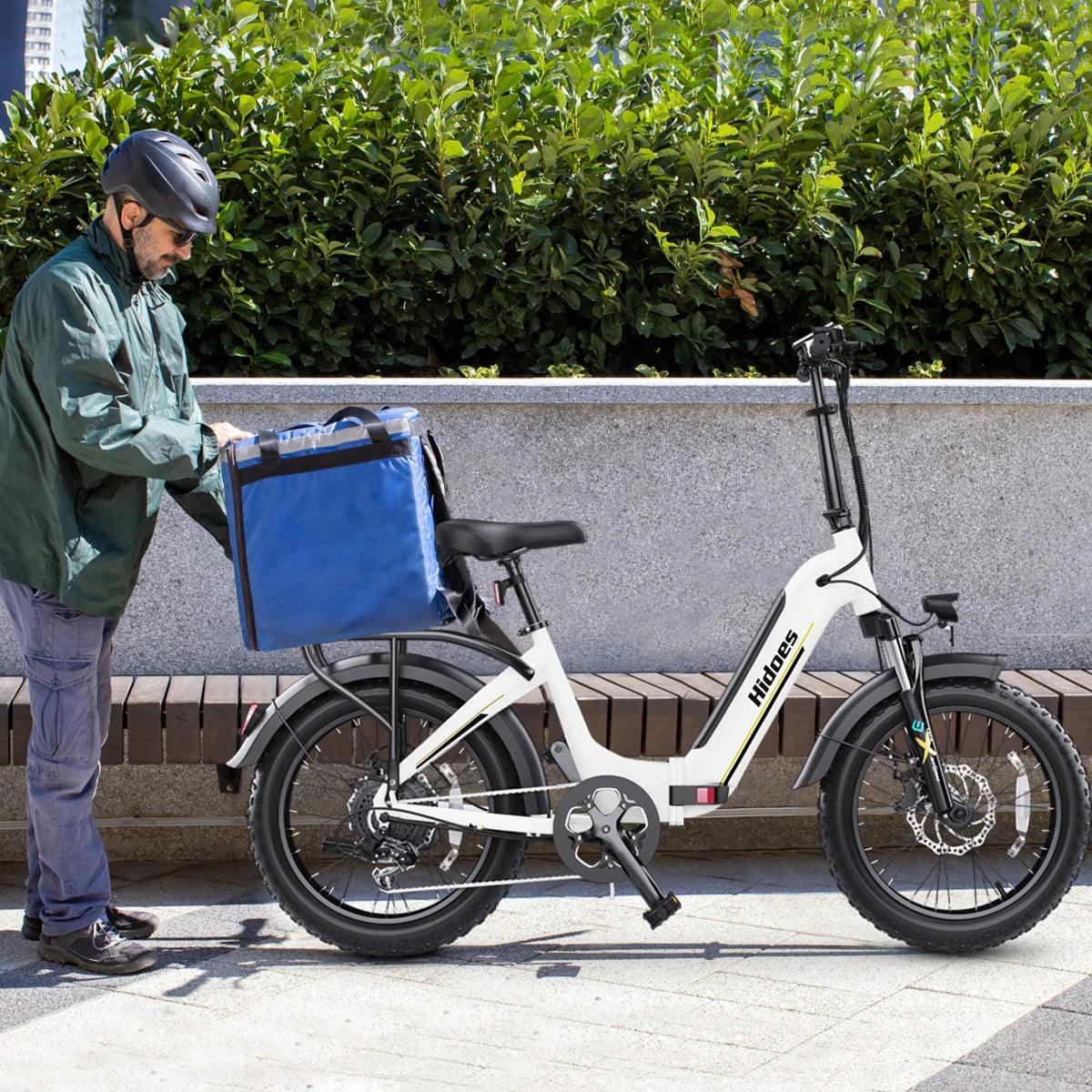 Hidoes BF1 Step-Thru Folding Electric Bike - Pogo Cycles