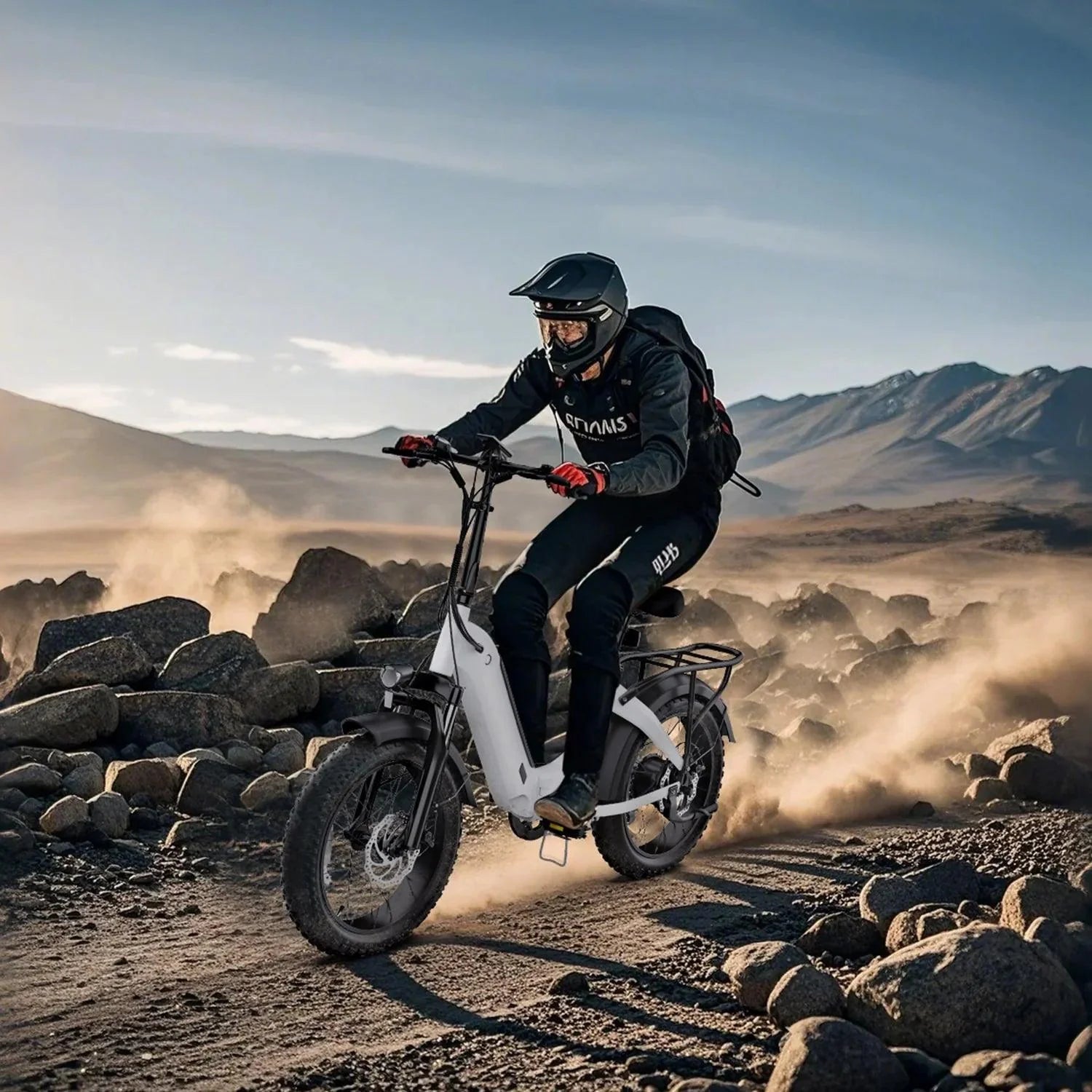 Hidoes BF1 Step-Thru Folding Electric Bike - Pogo Cycles