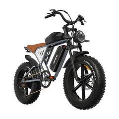 Side view of 
JANSNO X70 Off Road Electric Bike - Pogo Cycles