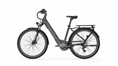 Jetty Black -A-Spadz Qreate City Pro Electric Bike - Pogo Cycles