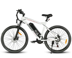 SAMEBIKE SY26-II Electric Mountain Bike with left side view - Pogo Cycles
