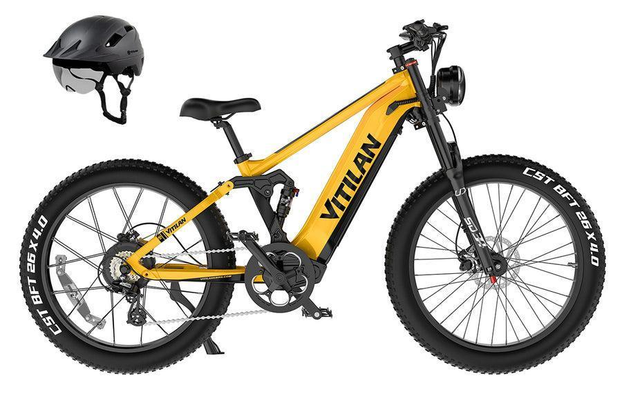 Vitilan T7/ T7 Pro Mountain Electric Bike - Pogo cycles UK -cycle to work scheme available