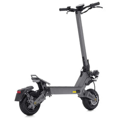 Gray VIPCOO-VS9 Dual Motors Electric Scooter on a white background - Pogo Cycles, UK