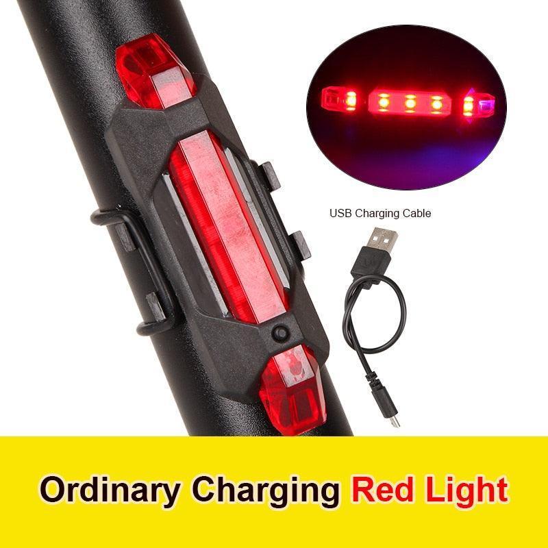 Bicycle Light LED USB Rechargeable-Headlight - Pogo Cycles