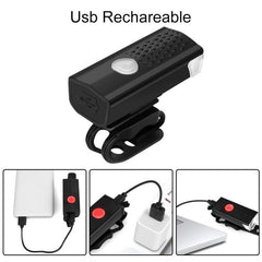 Bicycle Light LED USB Rechargeable-Headlight - Pogo Cycles