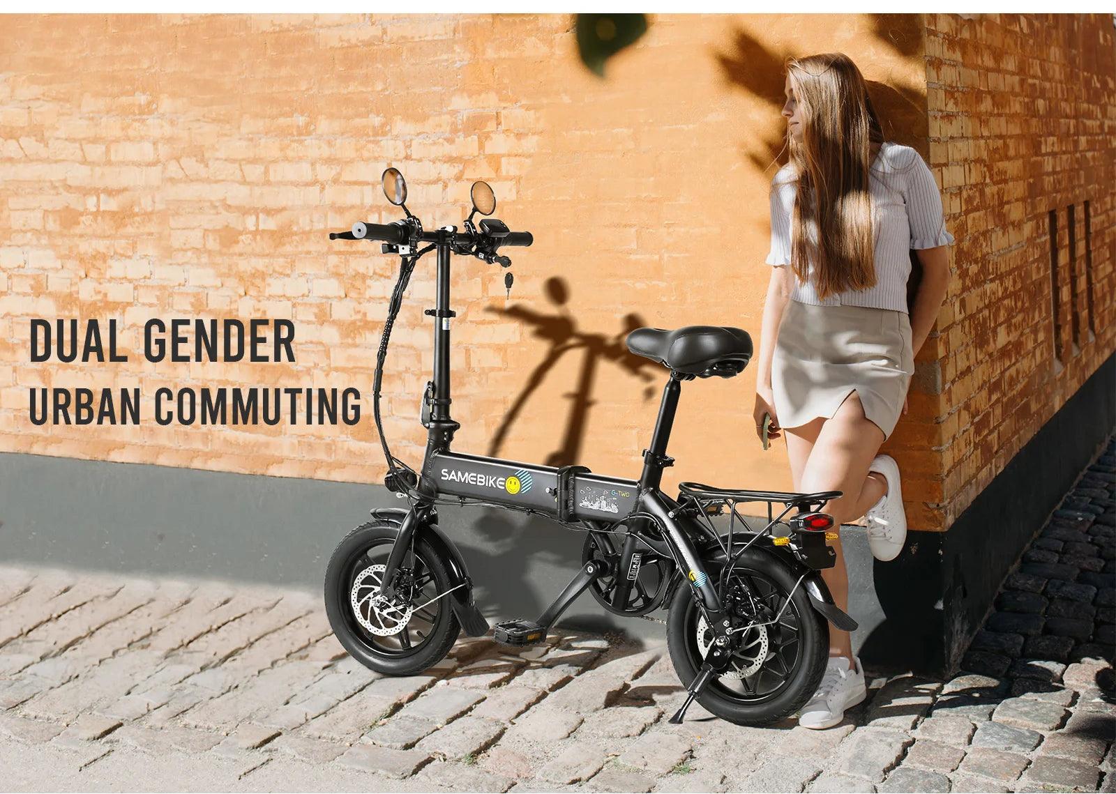 Samebike YINYU14-II Foldable Electric Bike - Pogo cycles UK -cycle to work scheme available