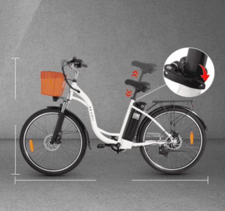 DYU C6 Upgraded Electric Bike - Pogo cycles UK -cycle to work scheme available