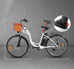 DYU C6 Upgraded Electric Bike - Pogo cycles UK -cycle to work scheme available