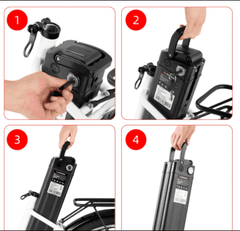 DYU C6 Upgraded Electric Bike - Pogo cycles UK -cycle to work scheme available