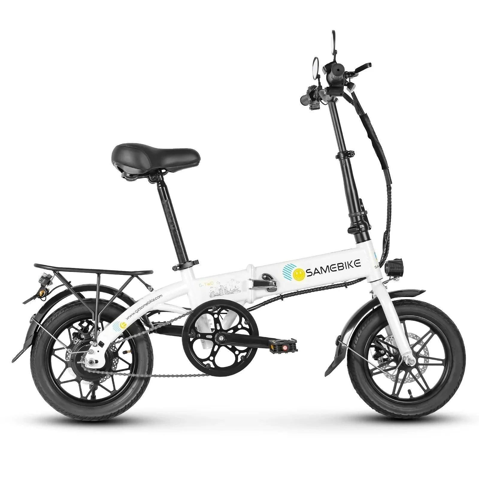 Samebike YINYU14-II Foldable Electric Bike - Pogo cycles UK -cycle to work scheme available