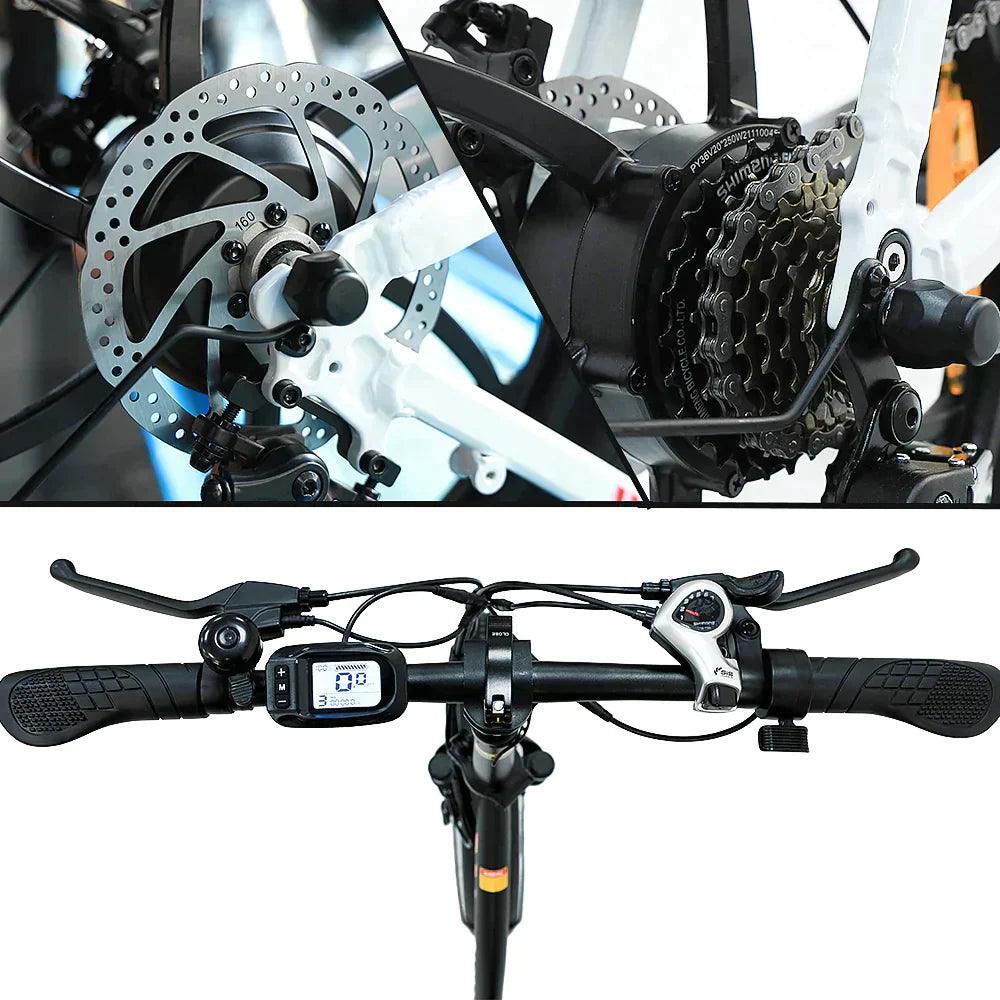 FAFREES F20 Folding Electric Bike - Pogo cycles UK -cycle to work scheme available