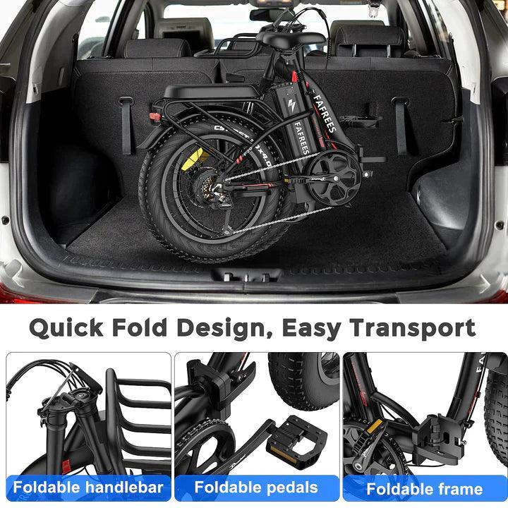 FAFREES F20 Max Electric Bike - Pogo cycles UK -cycle to work scheme available