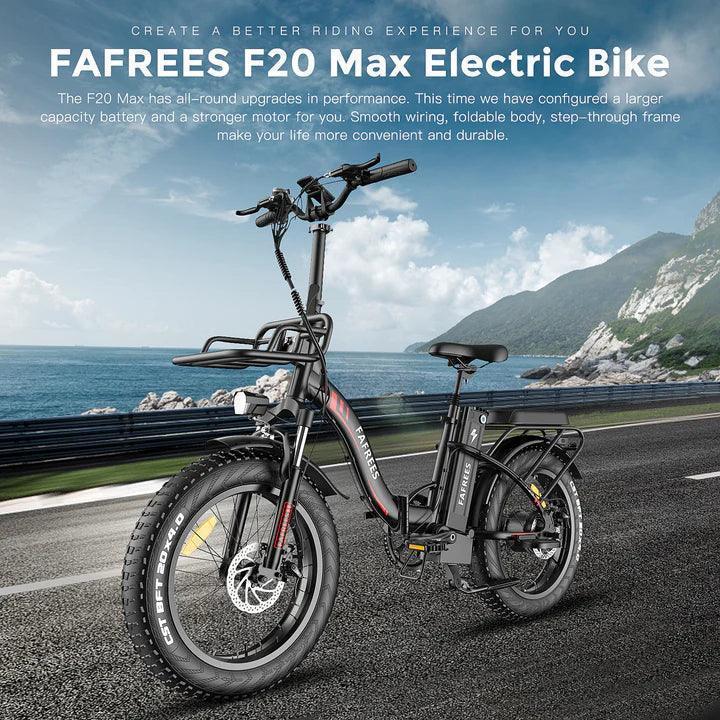FAFREES F20 Max Electric Bike - Pogo cycles UK -cycle to work scheme available
