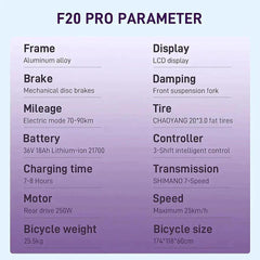 FAFREES F20 Pro Electric Bike - Pogo cycles UK -cycle to work scheme available