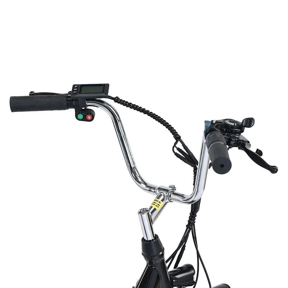 Gogobest Electric City Tricycle Cargo E-bike - Pogo Cycles - handle view