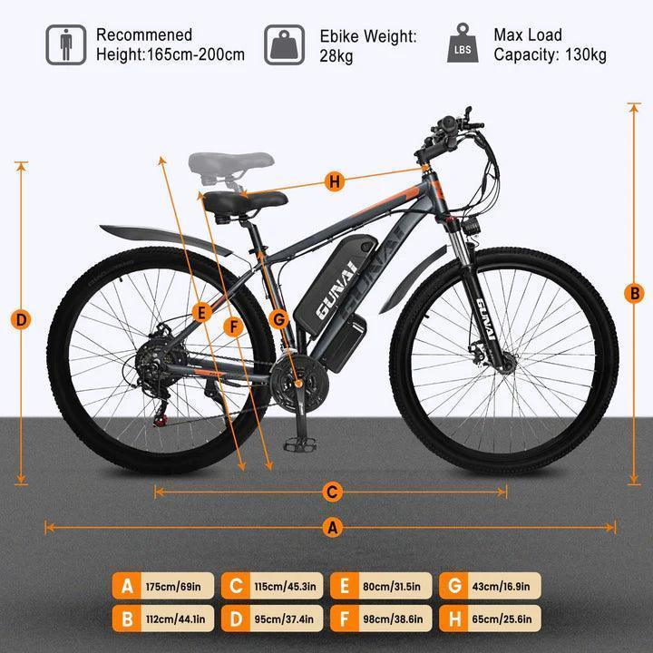 GUNAI GN29 Electric Bike - Pogo cycles UK -cycle to work scheme available