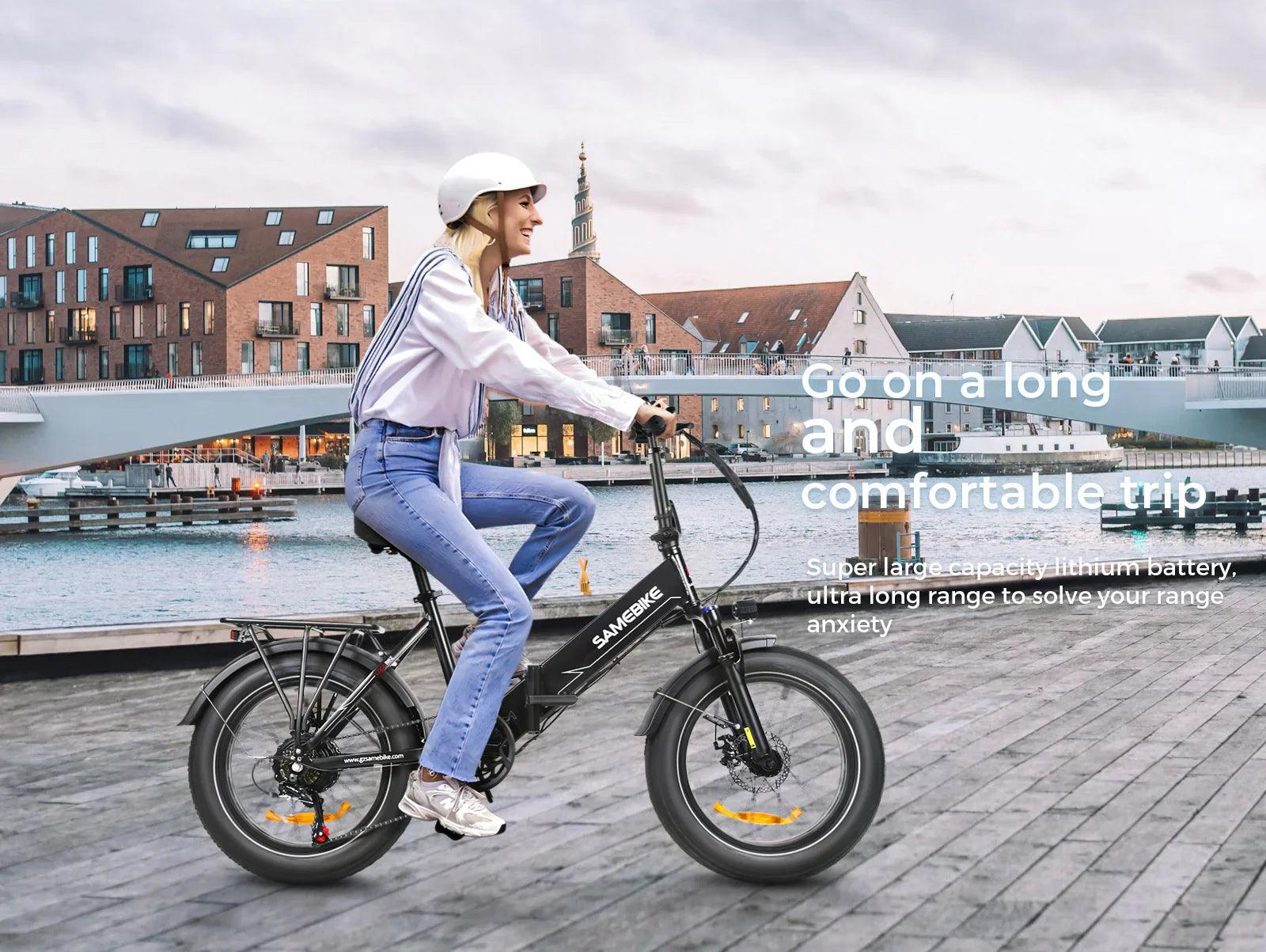 Samebike LOTDM200-II Electric Bike - Letscycle UK