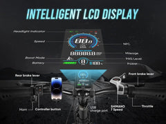 Samebike LOTDM200-II Electric Bike - Letscycle UK