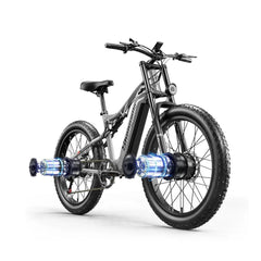 Shengmilo S600 Dual Motor Electric Bike - Pogo cycles UK -cycle to work scheme available