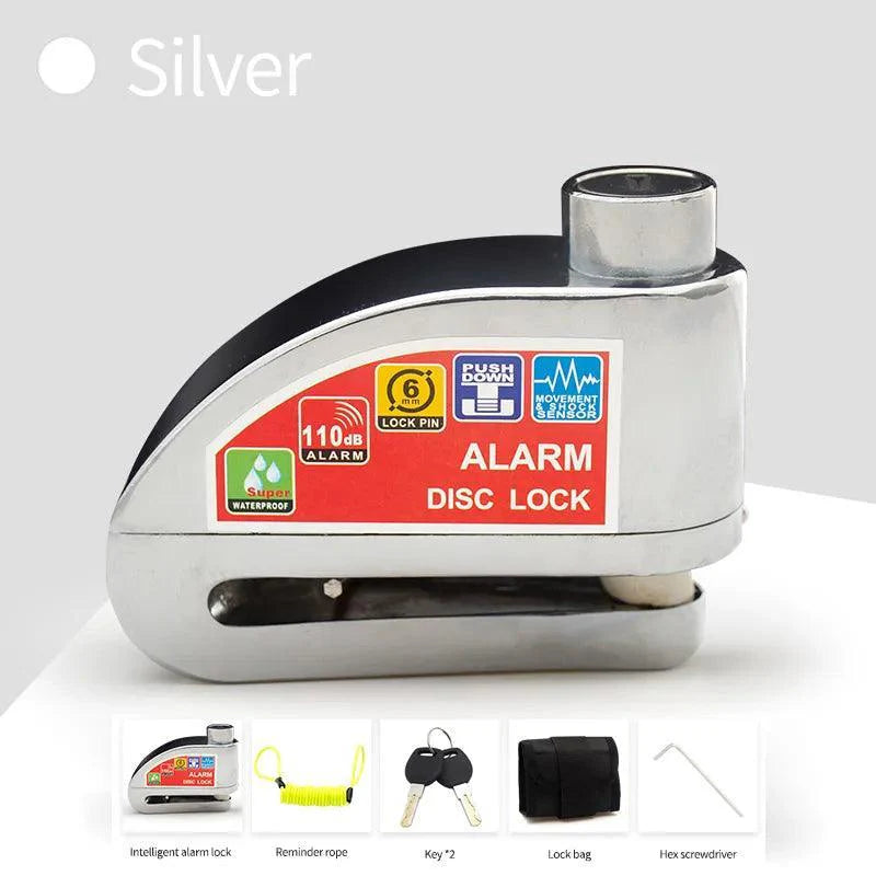 Siren Disc Lock To Prevent Thefts - Pogo Cycles