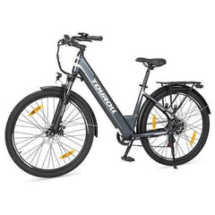 Touroll J1 Step Thru Trekking Electric Bike - Pogo cycles UK -cycle to work scheme available