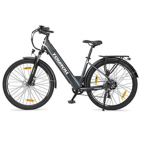 Touroll J1 Step Thru Trekking Electric Bike - Pogo cycles UK -cycle to work scheme available