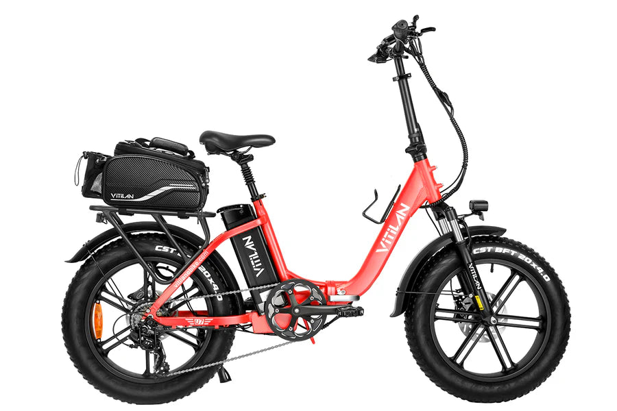 Vitilan U7 2.0 Foldable Electric Bike - Pogo Cycles