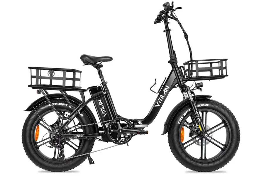 Vitilan U7 2.0 Foldable Electric Bike - Pogo Cycles