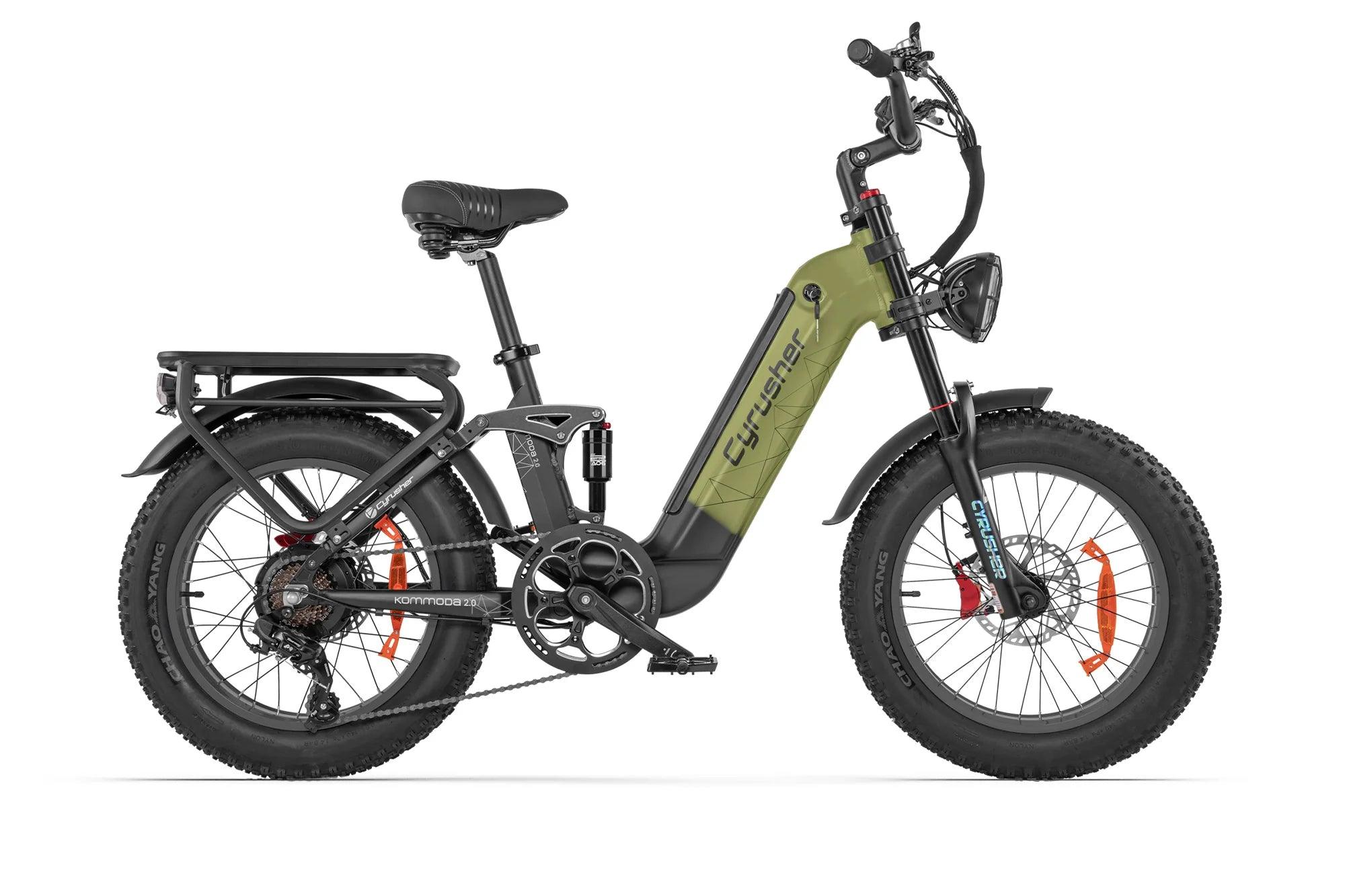 Cyrusher Kommoda 2.0 Step-through Electric Bike - Pogo cycles UK
