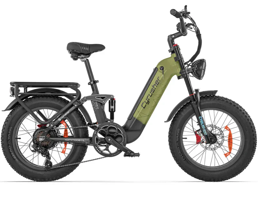 Cyrusher Kommoda 2.0 Step-through Electric Bike - UK - Pogo Cycles