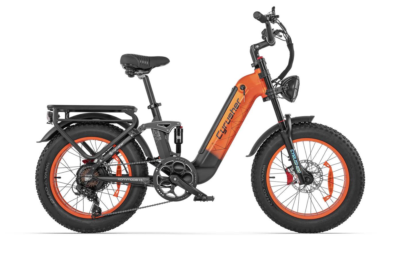 Cyrusher Kommoda 2.0 Step-through Electric Bike - Pogo cycles UK