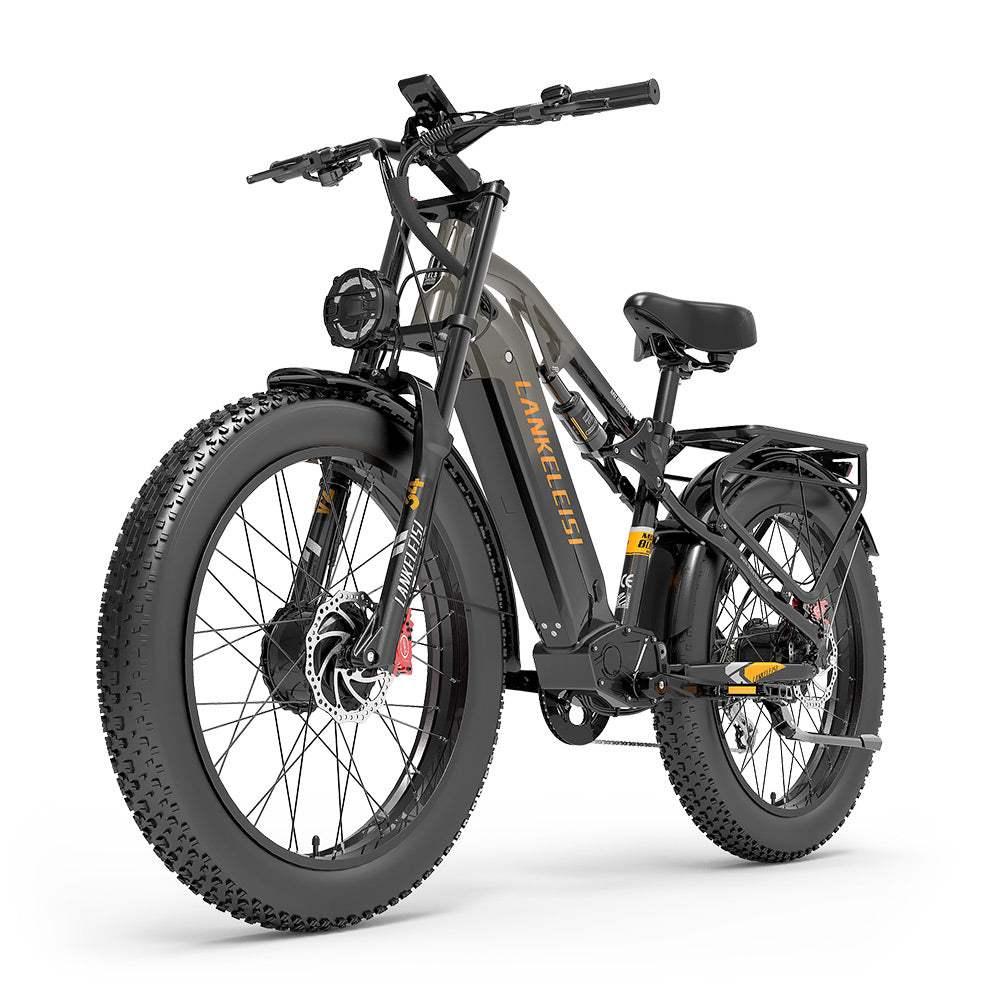 Side view of Lankeleisi MG800Max Dual Motor all Terrain Bike - Pogo Cycles, UK
