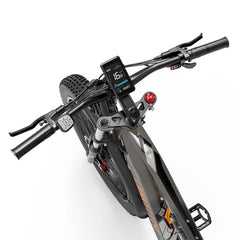 LCD display of Lankeleisi MG800Max Dual Motor all Terrain Bike - Pogo Cycles