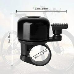 Bicycle Bell Small Size Alloy Mountain Road Bike Horn Sound Alarm For Safety Cycling Handlebar Bicycle Call Accessories