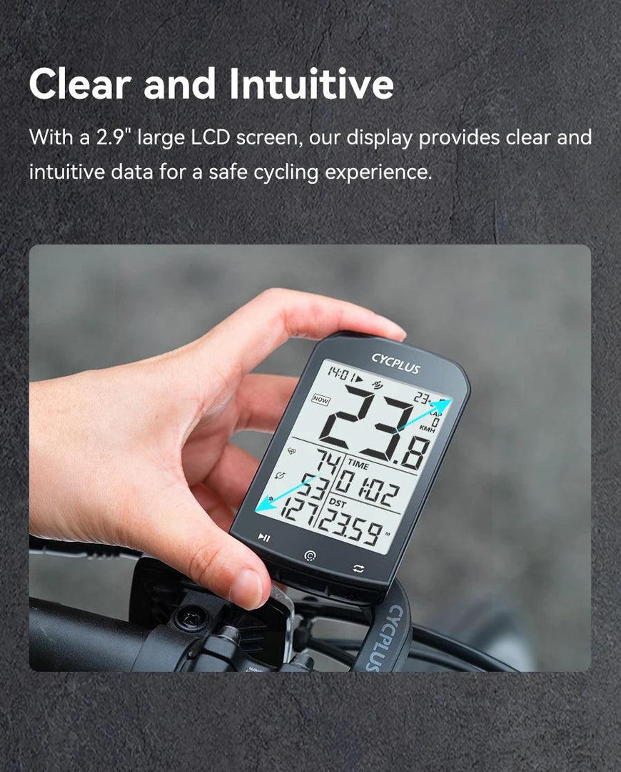 Wireless Bike Speedometer GPS Computer – Waterproof Cycling Computer With GPS