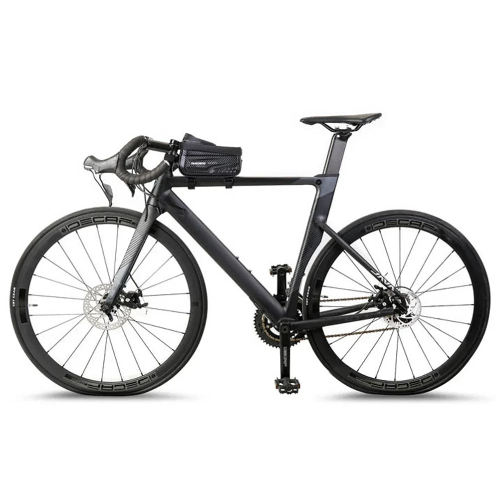NEWBOLER Bicycle Bag Waterproof Touch Screen Cycling Bag Top Front Tube Frame MTB Road Bike Bag 6.9 Phone Case Bike Accessories