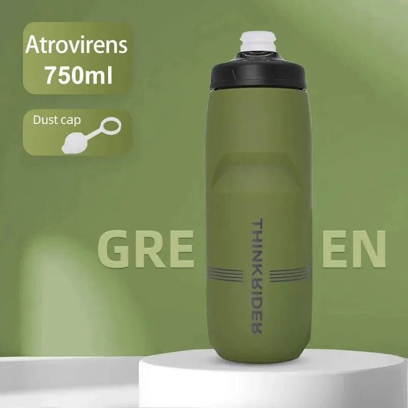 ThinkRider 620ml/750ml Bicycle Bottle MTB Road Bike Water Bottle Outdoor Sports Plastic Portable Large Capacity Drink Cycling - Pogo Cycles