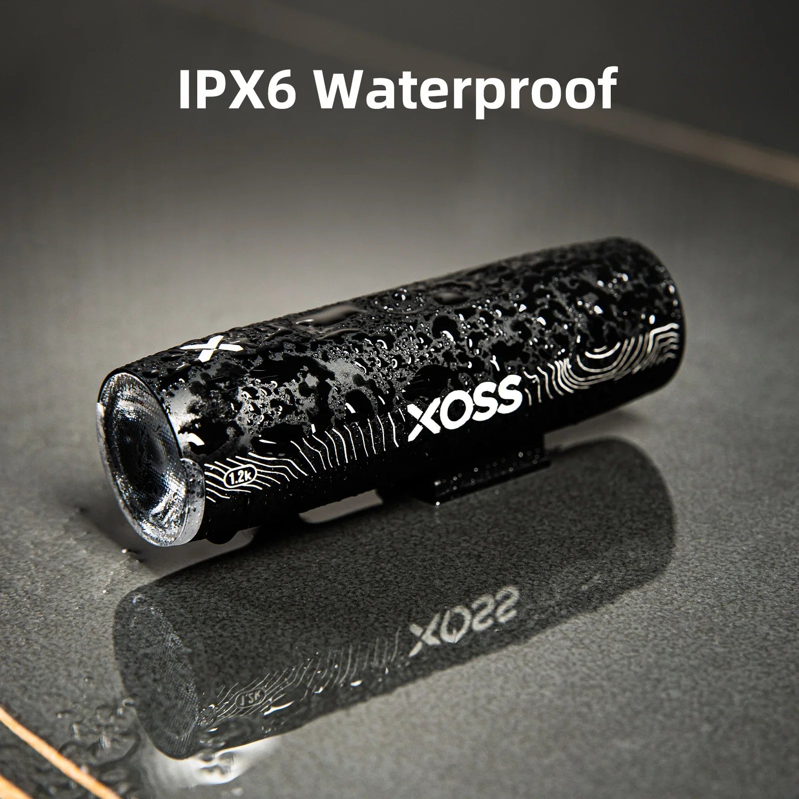 XOSS XL1200 Headlight 200-1200 Lm  Bike Light Waterproof Rechargeable Front Lamp Bicycle Light Aluminum Ultralight Flashlight