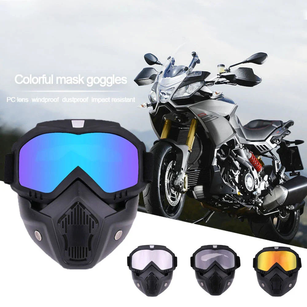 Outdoor Sport Windproof Mask Goggle Hd Bicycle Glasses Eyewear Riding Suv Summer Uv Protection Sunglasses